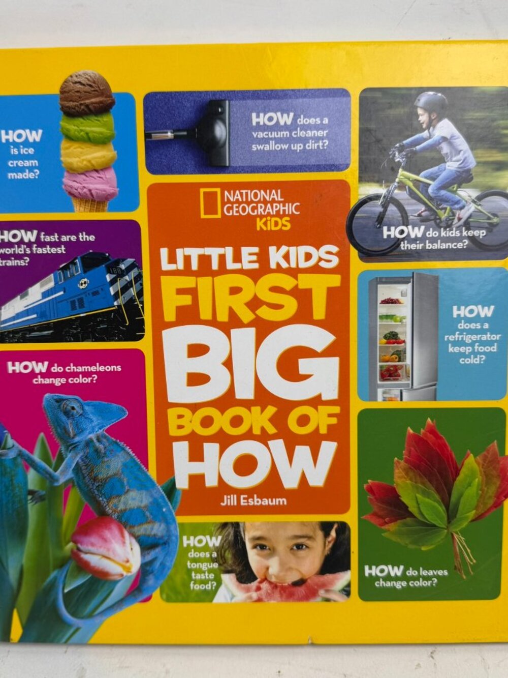 National Geographic Little Kids First Big Book of How Hardcover Jill Esbaum